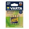 Pila varta recargable accu aaa - hr03 800 ma recycled (blister 4 unid.) ø10,5x44,5mm
