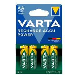 Pila recargable accu power aa - hr6 2100 ma (blister 4 uds) ø14,5 x 50,5 mm