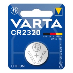Micro pila de boton lithium cr2320 3v (blister 1 unid.) ø23x2,0mm