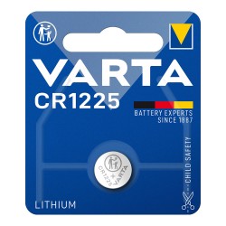 Micro pila de boton lithium cr1225 3v (blister 1 unid.) ø12,5x2,5mm