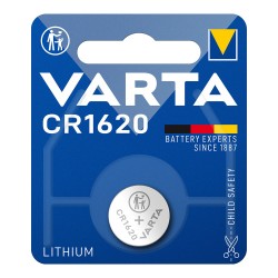 Micro pila de boton lithium cr1620 3v (blister 1 unid.) ø16x2,0mm