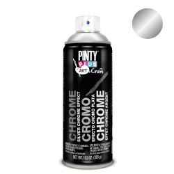 Pintura en spray art & craft 520cc efecto cromo plata c150