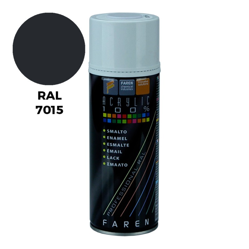 Pintura en spray ral 7015 gris pizarra 400 ml