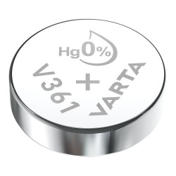 Micro pila de boton silver sr58 - v361 1,55v (blister 1 unid.) ø7,9x2,1mm