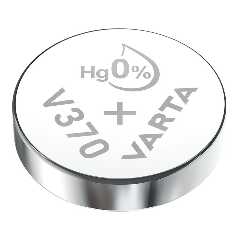 Micro pila de boton silver sr69 - v370 1,55v (blister 1 unid.) ø9,5x2,15mm