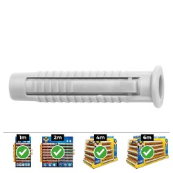 Taco fx ø10 mm, caja 50 uds