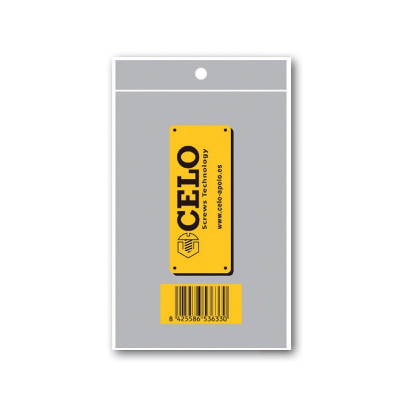 Pack 50 unid. bolsa mediana surtido celo 9x14cm colores / modelos surtidos