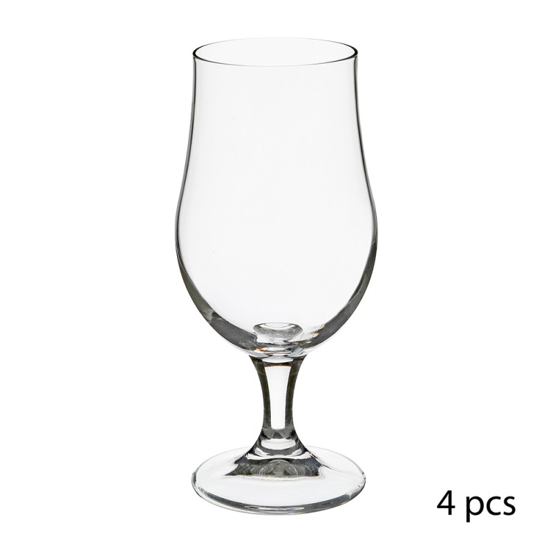 Copa de cerveza 37 cl, 4 uds