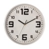 Reloj color plata ø30cm