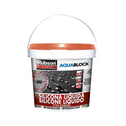 Silicona líquida aquablock teja 1 kg