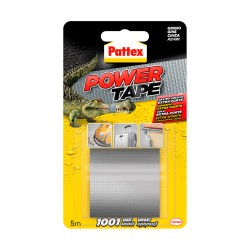 Cinta americana power tape gris 50 mm x 5 m