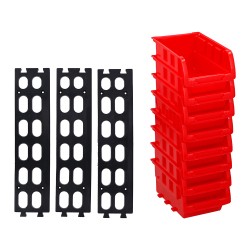 Gavetas mini apilables, set de 8 uds, 12 x 10 cm