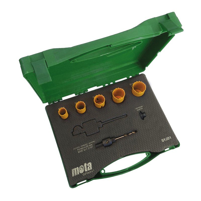 Sierras de copa, juego de ø19/22/25/29/32 mm