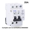 Iga 2p 25a c 10ka - protector de sobretension permanente segun normativa en-50550 y transitorio 5-15ka 275v