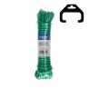 Cuerda plástico verde revestido pvc tendedero 15 m