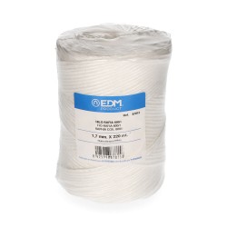 Cordel rafia blanco 600/1 calibre 1,7 mm x 220 m