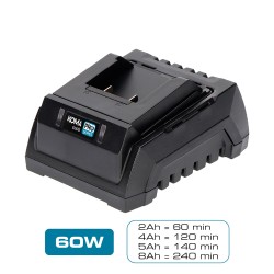 Cargador de bateria 20 v 60 w