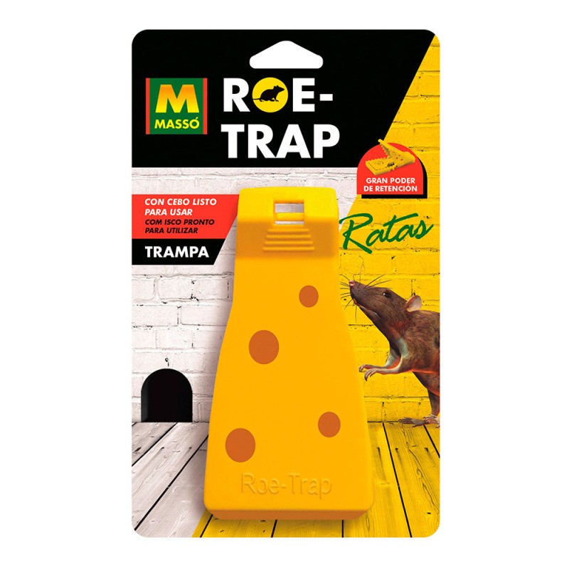 Trampa con cebo roe-trap, 14 x 7 x 7,5 cm