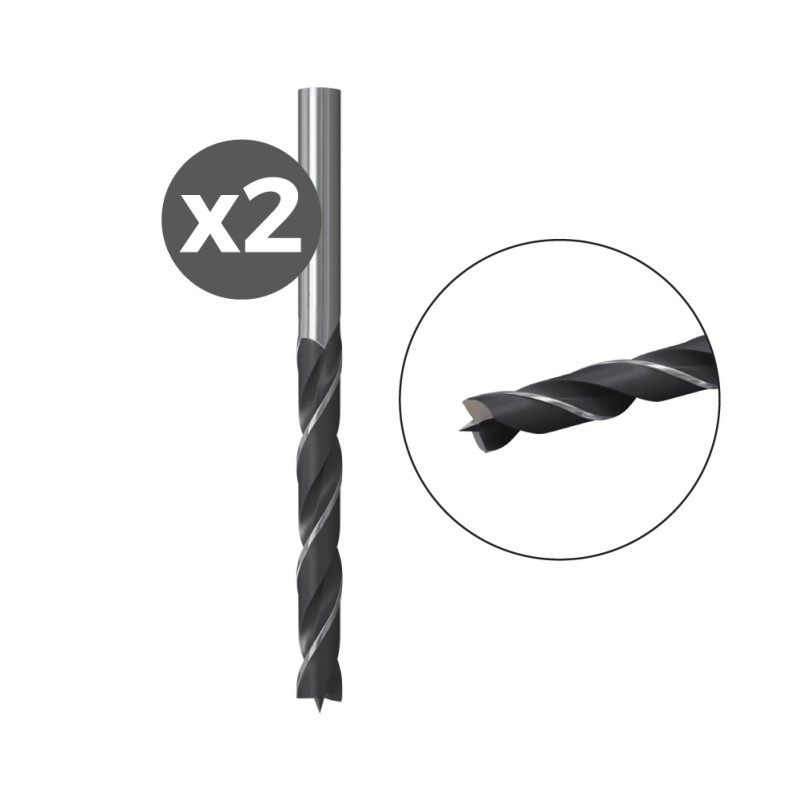 Brocas madera hb 3, 2 uds