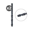Broca para metal hss-r din 338, 2 uds, ø1,50 x 18/40 mm