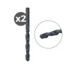Broca para metal hss-r din 338, 2 uds, ø4,00 x 43/75 mm