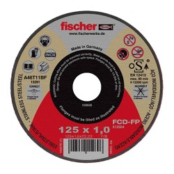 Disco corte fcd-fp para metales plus ø125 x 1,0 x 22,23 mm
