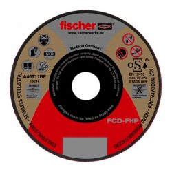 Disco corte fcd-fhp inoxidable ø115 x 1,0 x 22,23 mm
