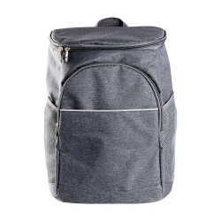 Nevera tipo mochila isotermica 5 kg 26 x 19,5 x 37 cm color gris
