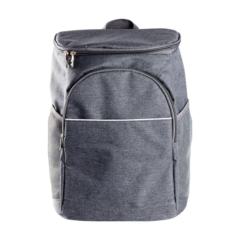 Nevera tipo mochila isotermica 5 kg 26 x 19,5 x 37 cm color gris