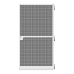 Puerta mosquitera abatible basic blanco 100 x 210 cm