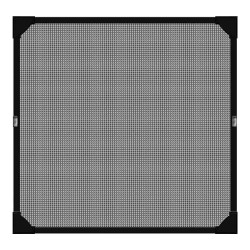 Mosquitera con marco magnetico antracita 100 x 120 cm