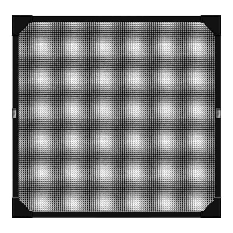 Mosquitera con marco magnetico antracita 100 x 120 cm