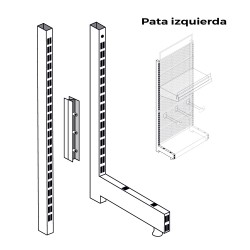 Pata izquierda para expositor 00030