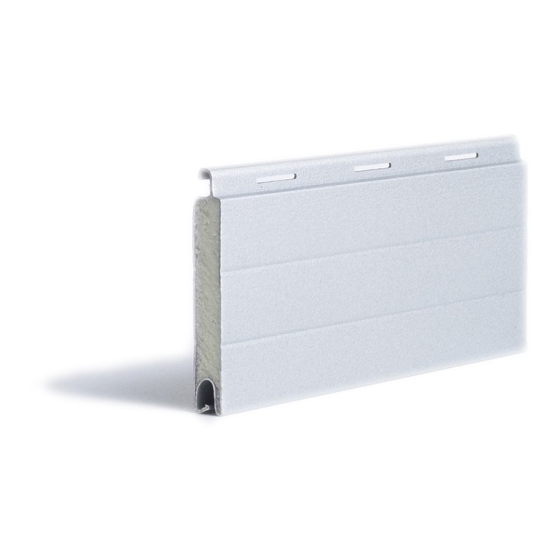 Lama blanca aluminio recta 45 mm x 2 m