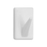 Colgador adhesivo clasico blanco 2075-2-000 (blister 4 unid.) inofix