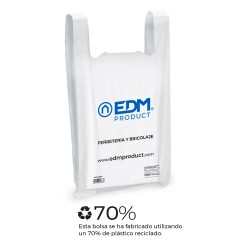 Pack 90 bolsas medida plegada 29 x 60 cm 70% plástico reciclado