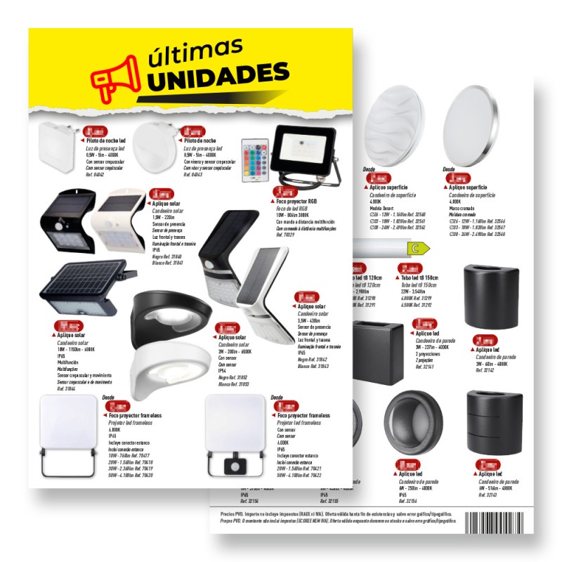 Flyer últimas unidades