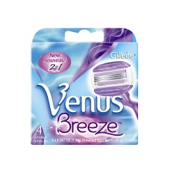 Cuchillas de recambio venus rec breeze pack 4 uds