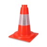 Cono de señalizacion polipropileno naranja 30cm reflex