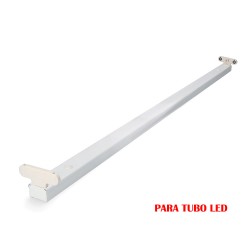 Regleta fluorescente para tubo de led 2 x 22 w (eq. 2 x 58 w) 220 v 153 cm