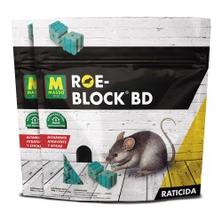 Raticida roe-block 260 g + 260 g