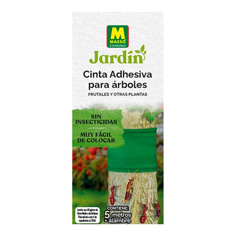 Cinta adhesiva para árboles 5m 231579 massó
