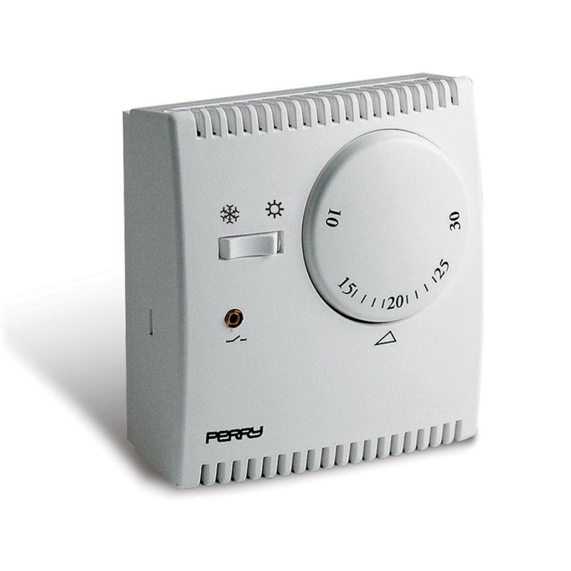 Termostato analógico de expansión de gas con luz piloto y selector "verano/invierno" serie teg