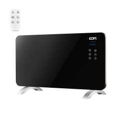 Convector con placa de cristal 1500 w