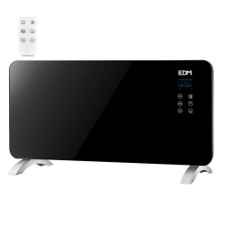 Convector con placa de cristal 2000 w