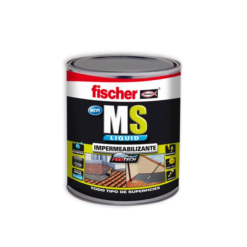 Impermeabilizante ms liquido gris 1 kg