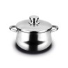 Olla inoxidable silverinox 6,8 l + tapa acero inoxidable 18/10 ø24 x 15 cm