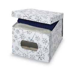 Caja guarda ropa vinilo xl bon ton 42 x 50 x 31 cm