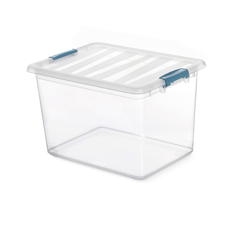 Caja katla transparente 20 l con asas ergonomicas 39 x 29 x 25,5 cm