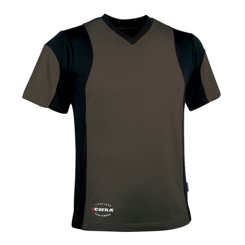 Camiseta java fango/negro talla l